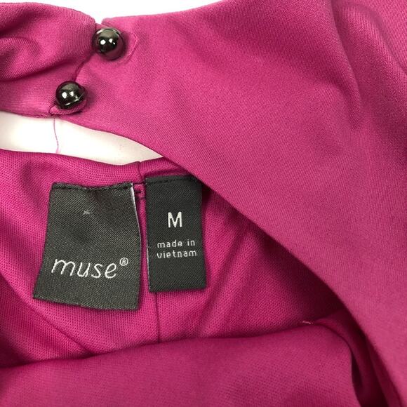 Muse NWT Pink Azalea Dress Medium - Picture 4 of 8